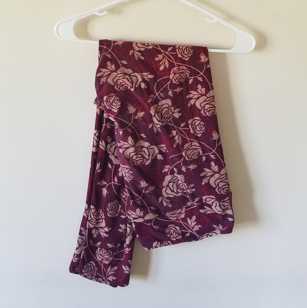 Lularoe floral TC leggings